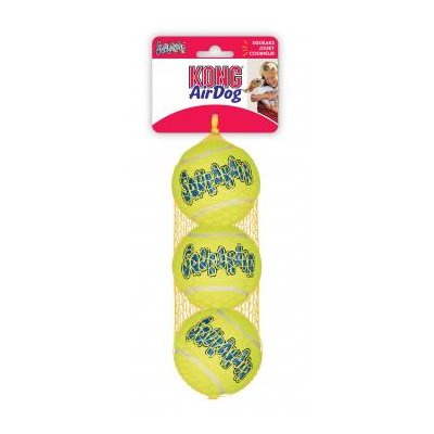 Kong Balle Tennis Squeaker Air (paquet de 3)